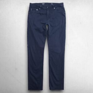 AG Adriano Goldschmied Everett Slim Straight Jeans Premium Denim Men 32x32 Navy